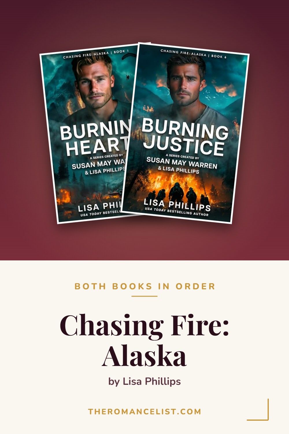Chasing Fire: Alaska by Lisa Phillips — books in order