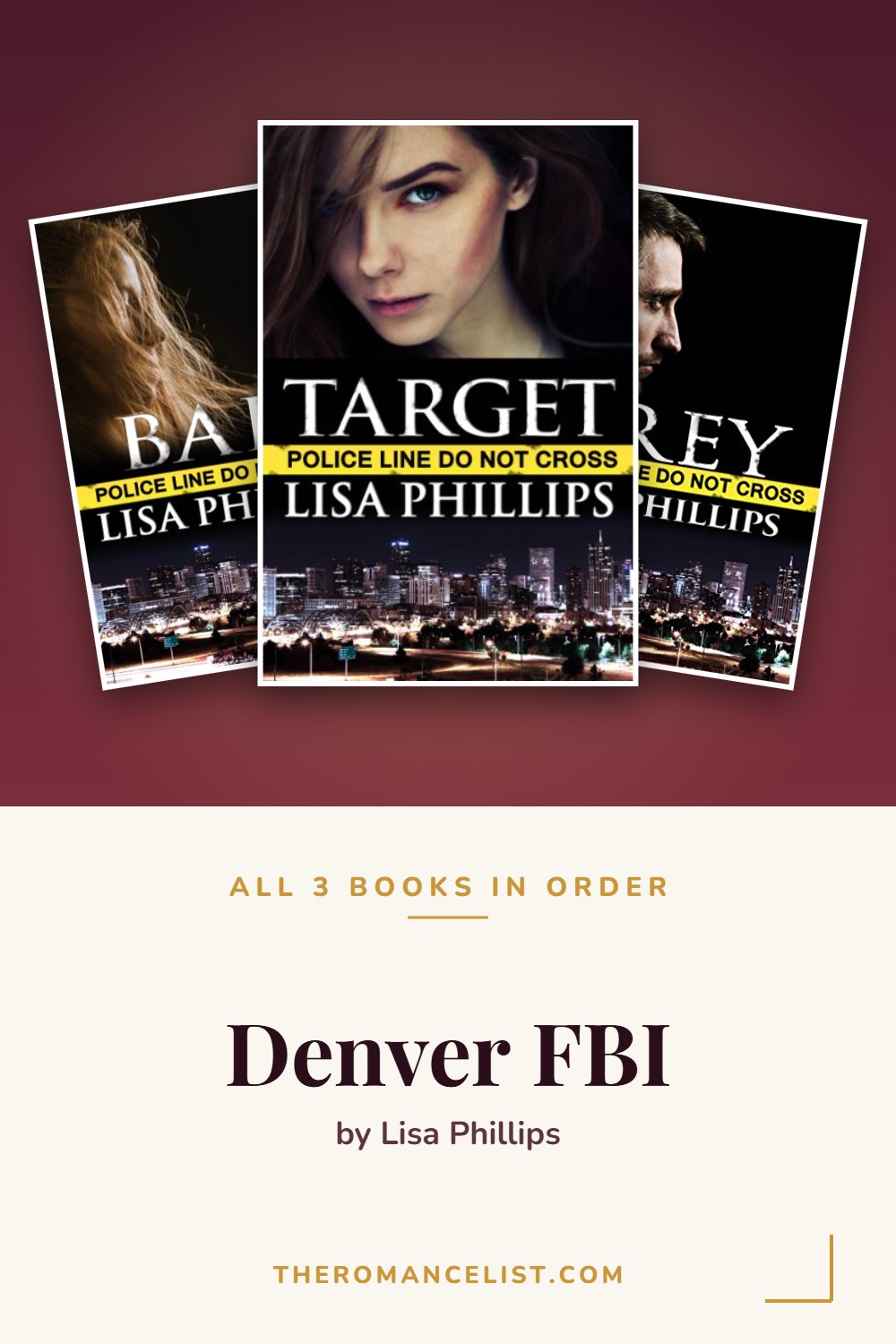 Denver FBI by Lisa Phillips — books in order