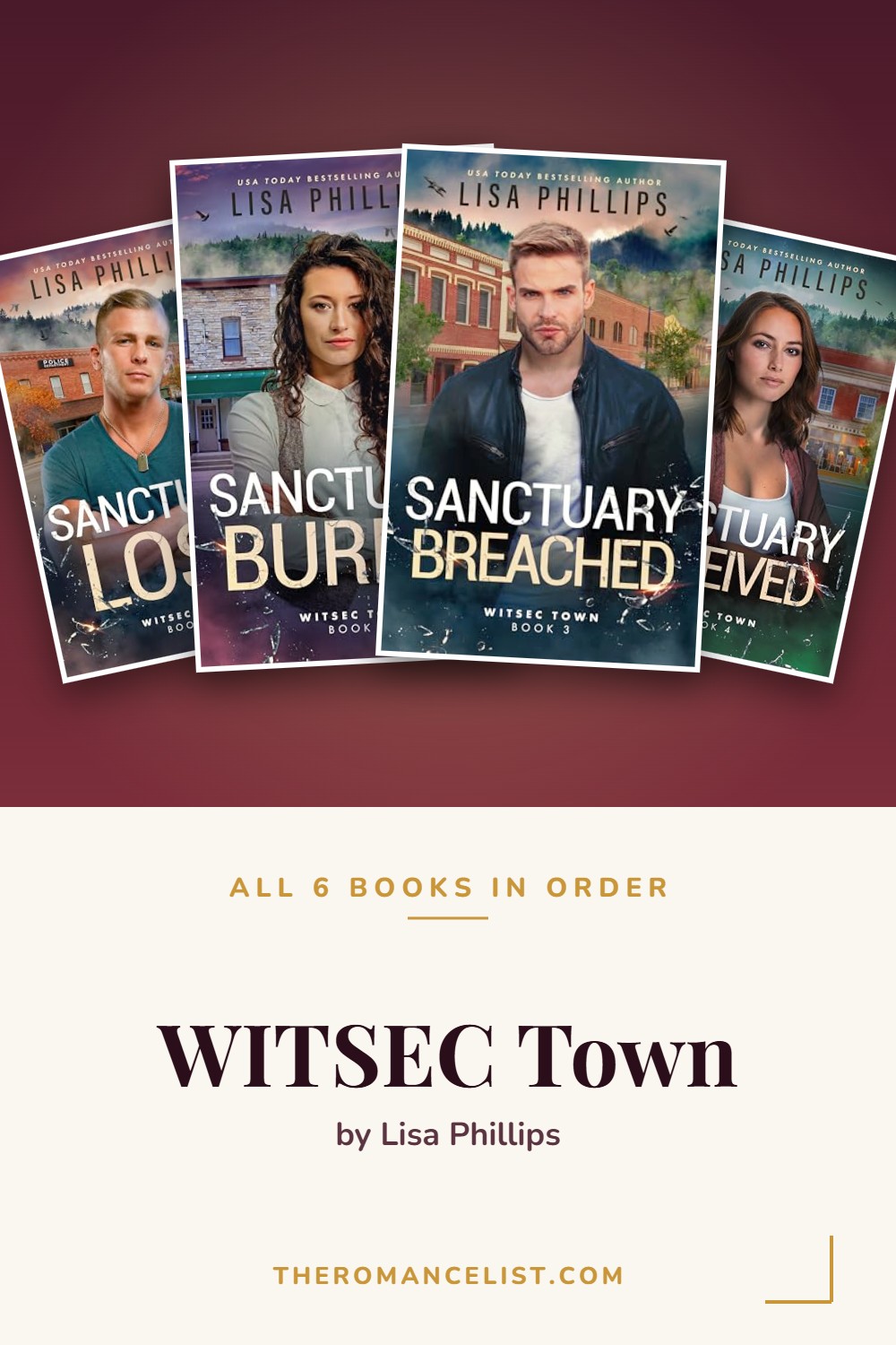 WITSEC Town by Lisa Phillips — books in order