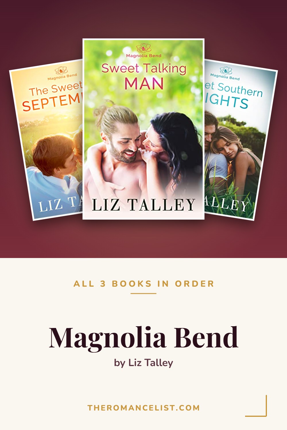 Magnolia Bend by Liz Talley — books in order