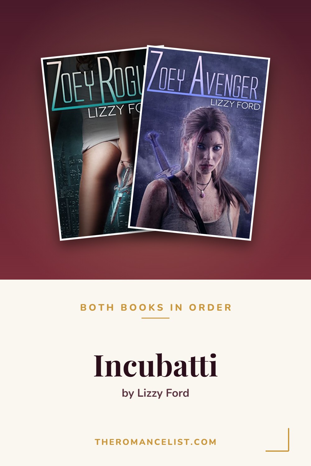 Incubatti by Lizzy Ford — books in order