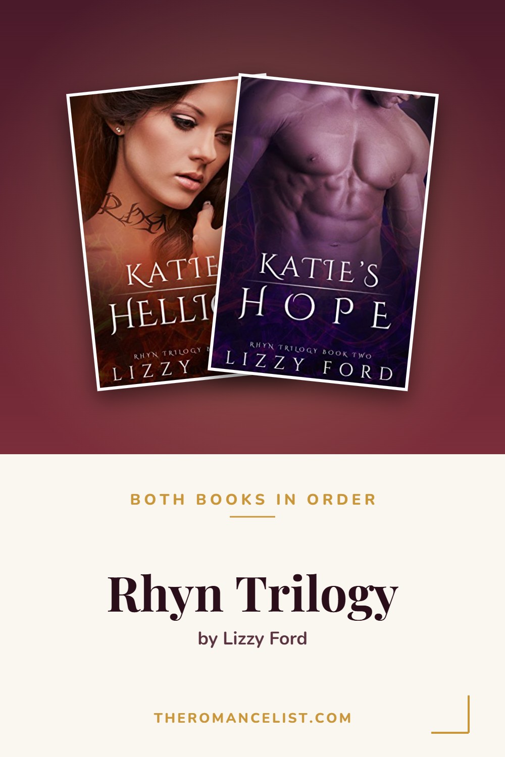 Rhyn Trilogy by Lizzy Ford — books in order