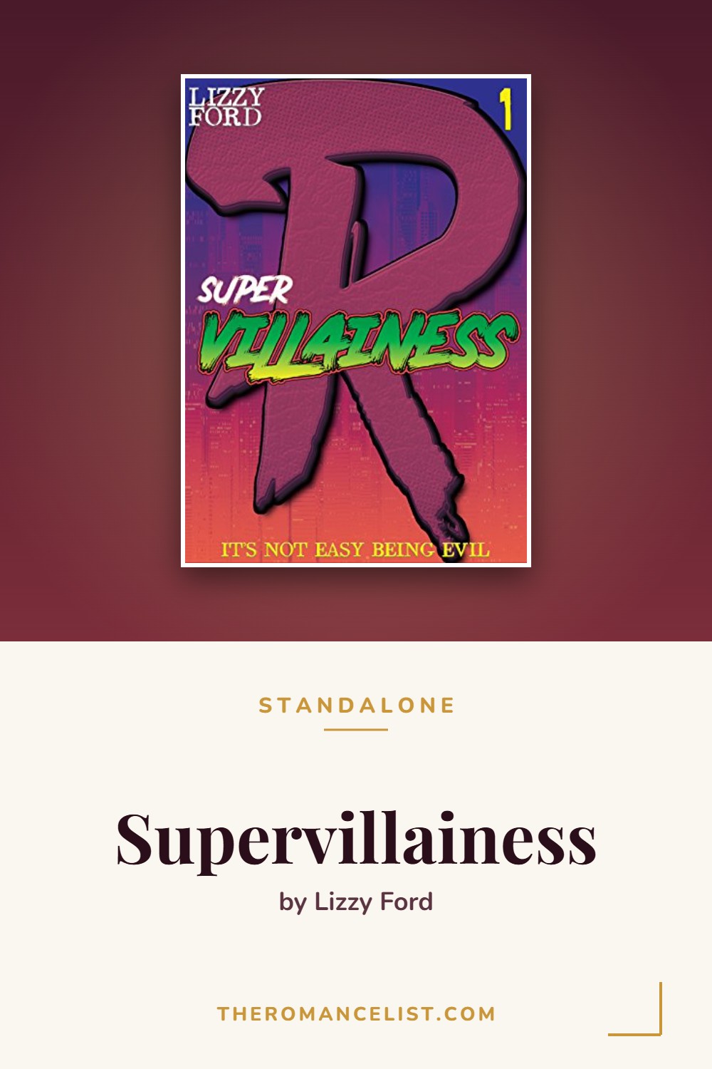 Supervillainess by Lizzy Ford — books in order