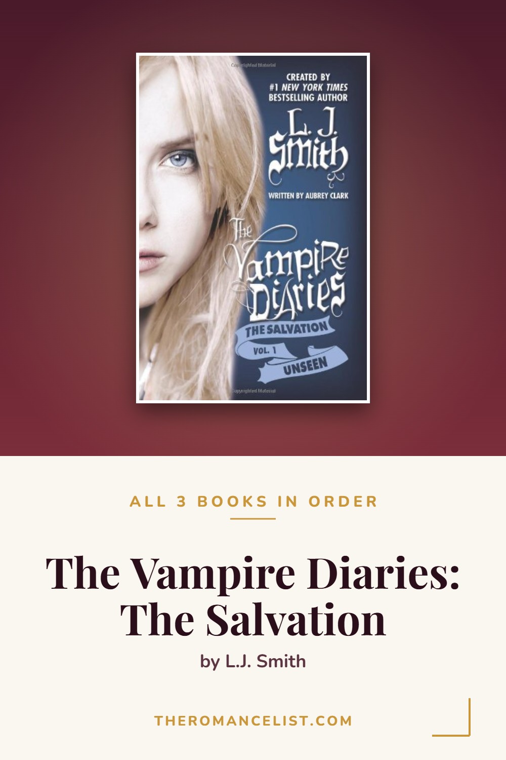 The Vampire Diaries: The Salvation by L.J. Smith — books in order