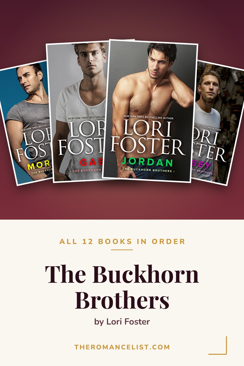 The Buckhorn Brothers by Lori Foster — books in order