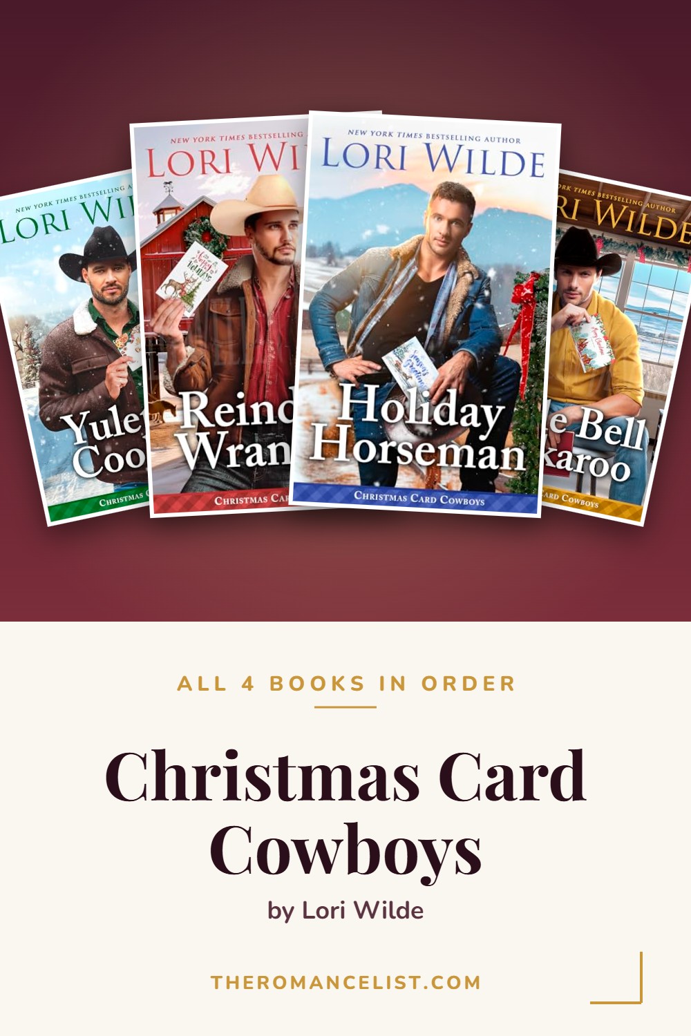 Christmas Card Cowboys by Lori Wilde — books in order