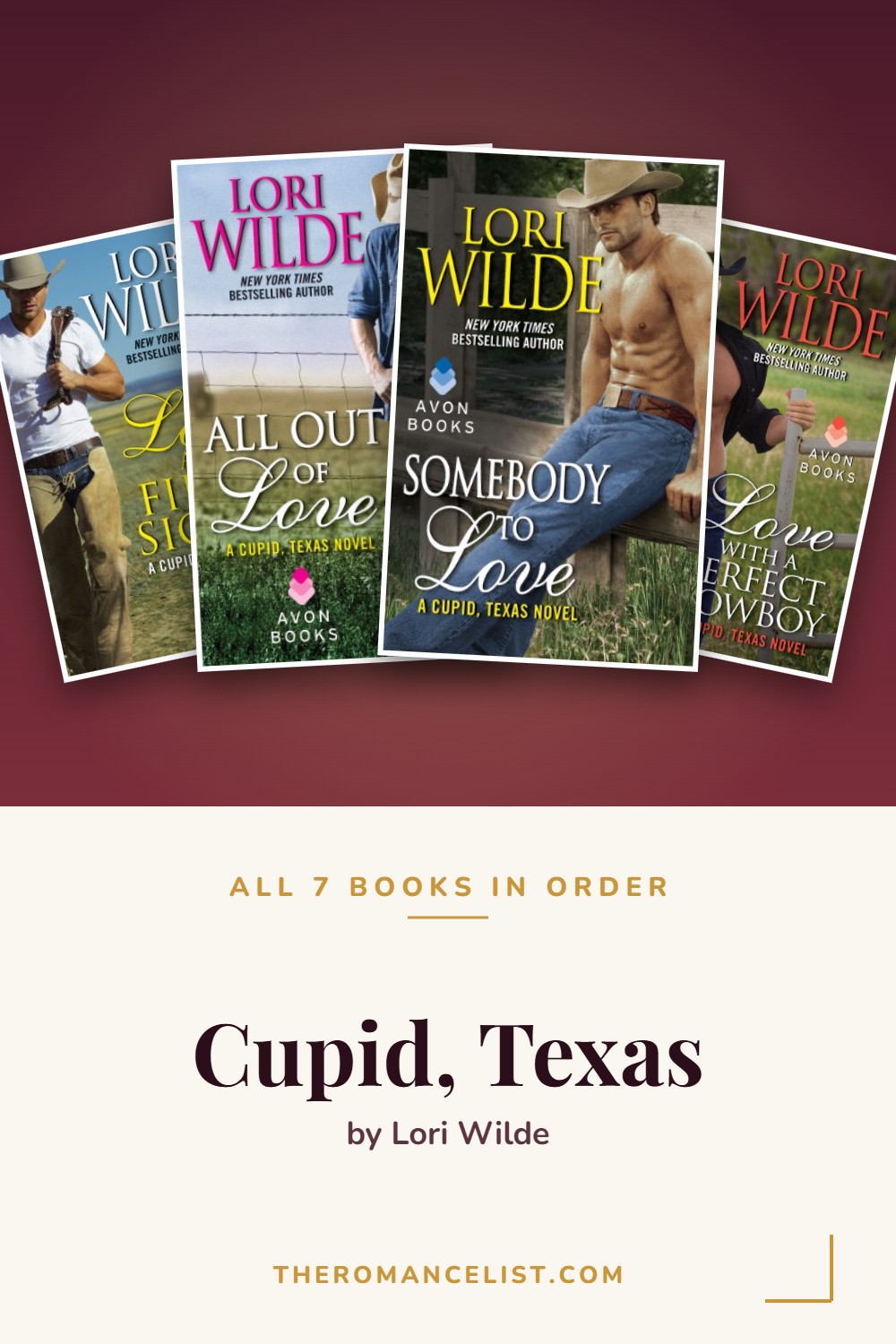 Cupid, Texas by Lori Wilde — books in order