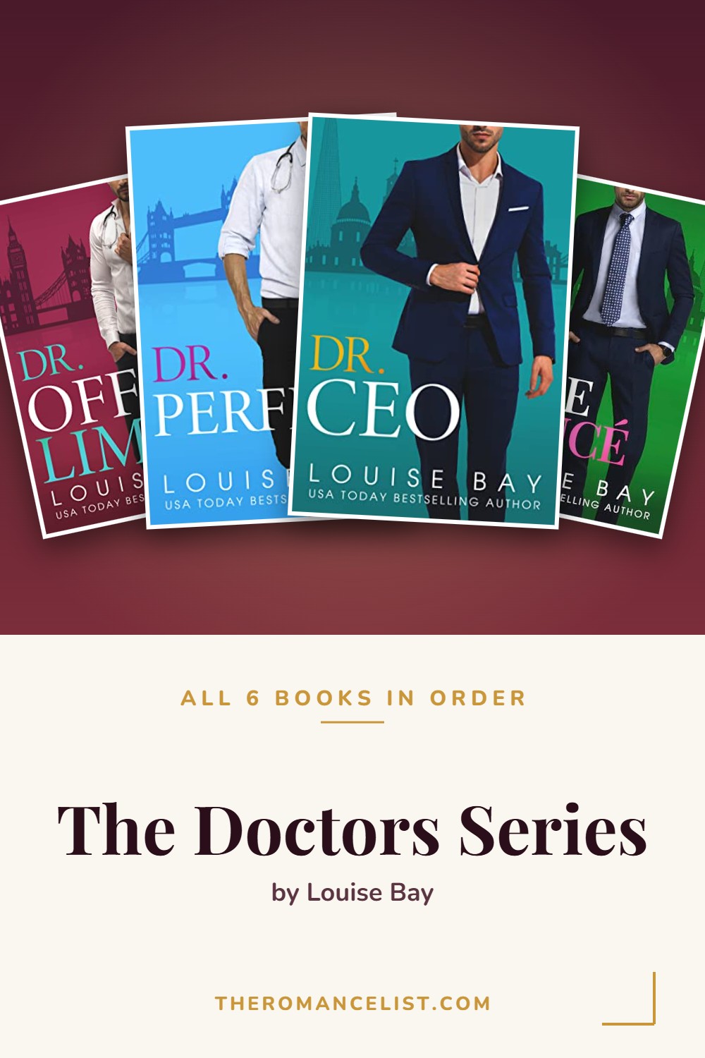 The Doctors Series by Louise Bay — books in order