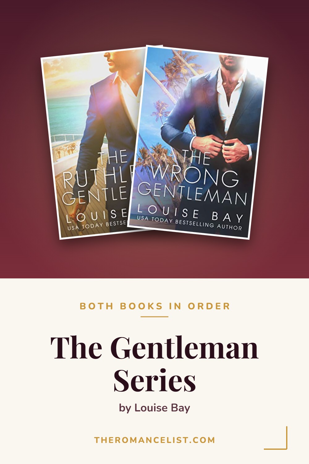 The Gentleman Series by Louise Bay — books in order
