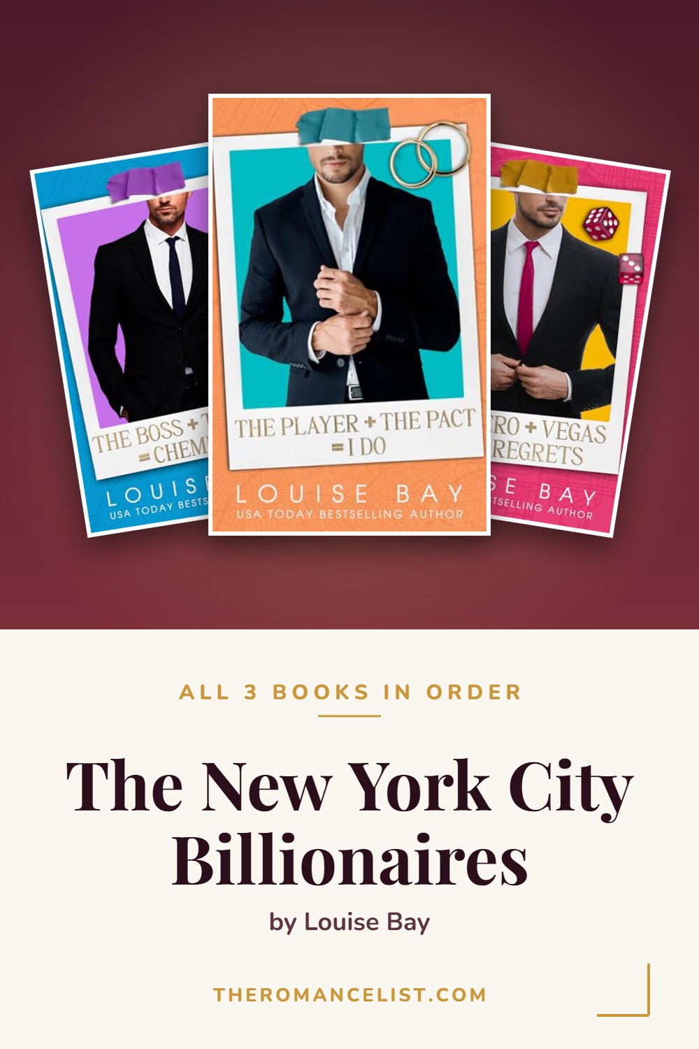 The New York City Billionaires by Louise Bay — books in order