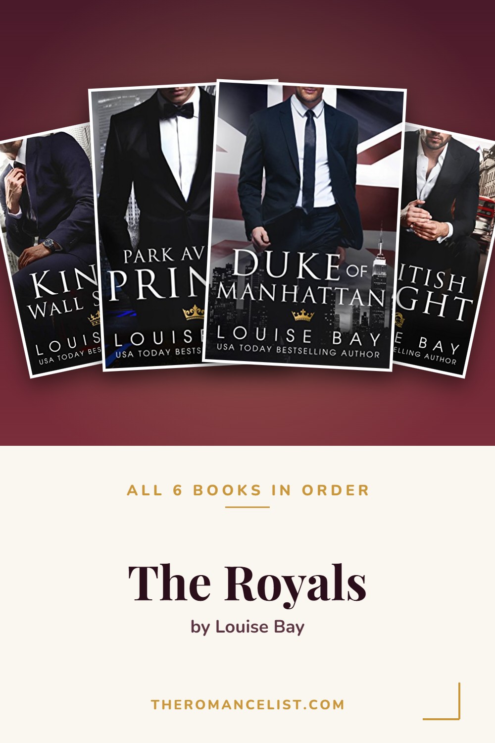 The Royals by Louise Bay — books in order
