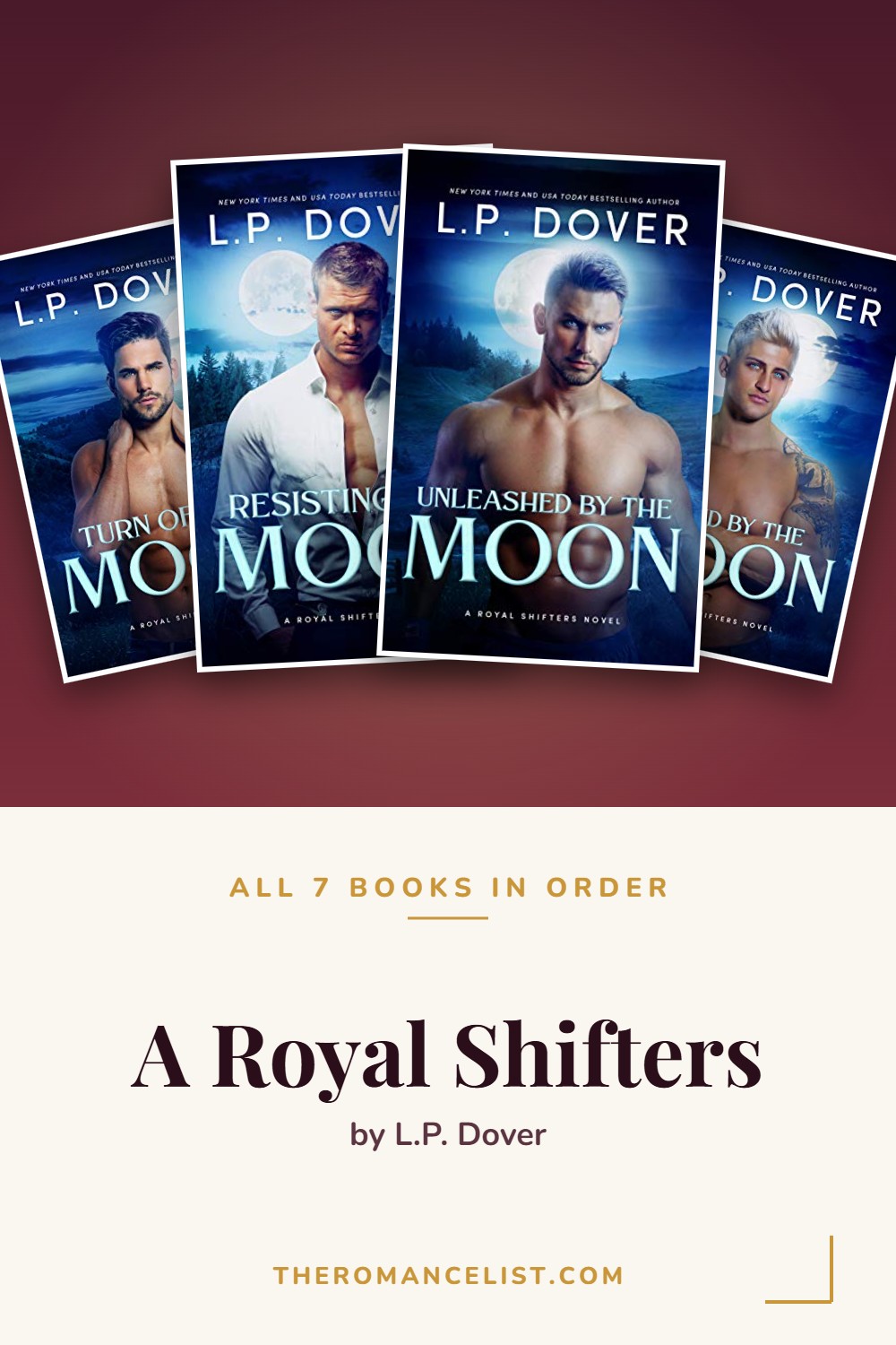 A Royal Shifters by L.P. Dover — books in order
