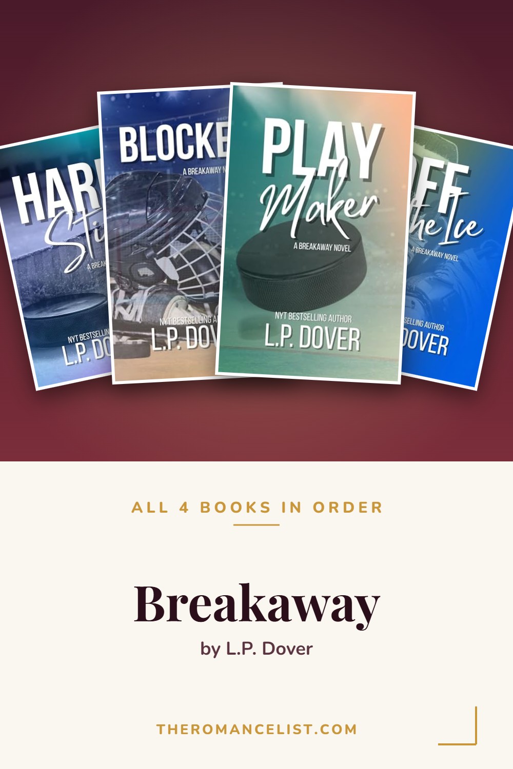 Breakaway by L.P. Dover — books in order