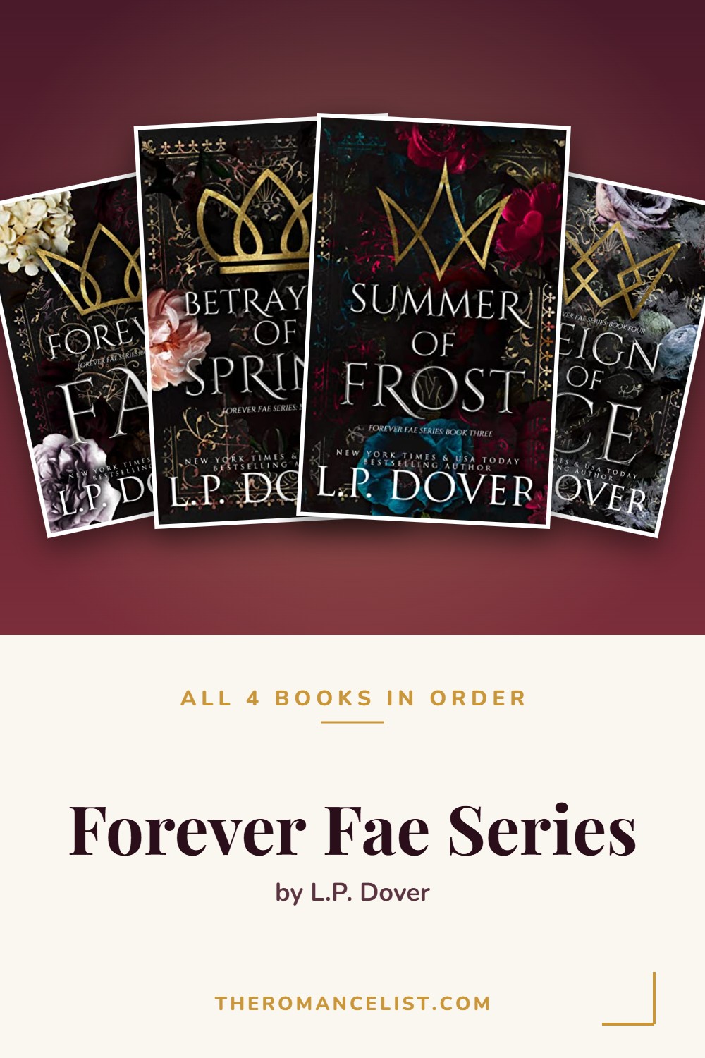 Forever Fae Series by L.P. Dover — books in order