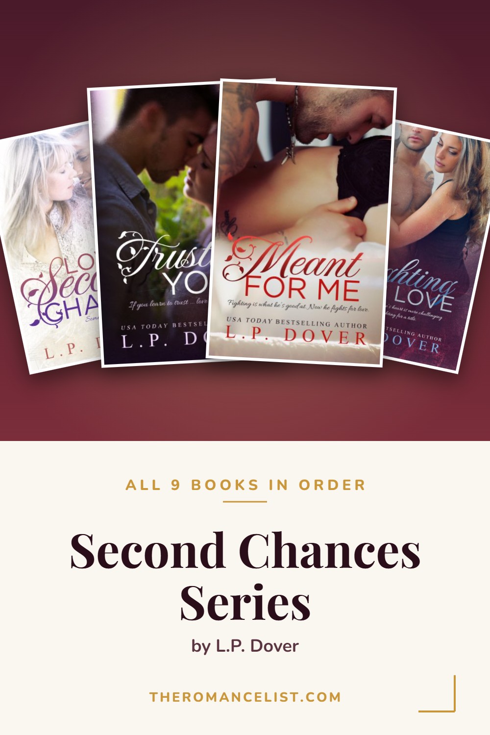 Second Chances Series by L.P. Dover — books in order