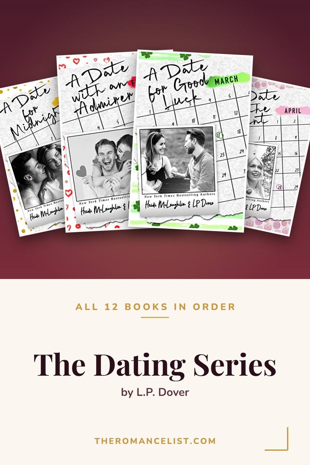 The Dating Series by L.P. Dover — books in order