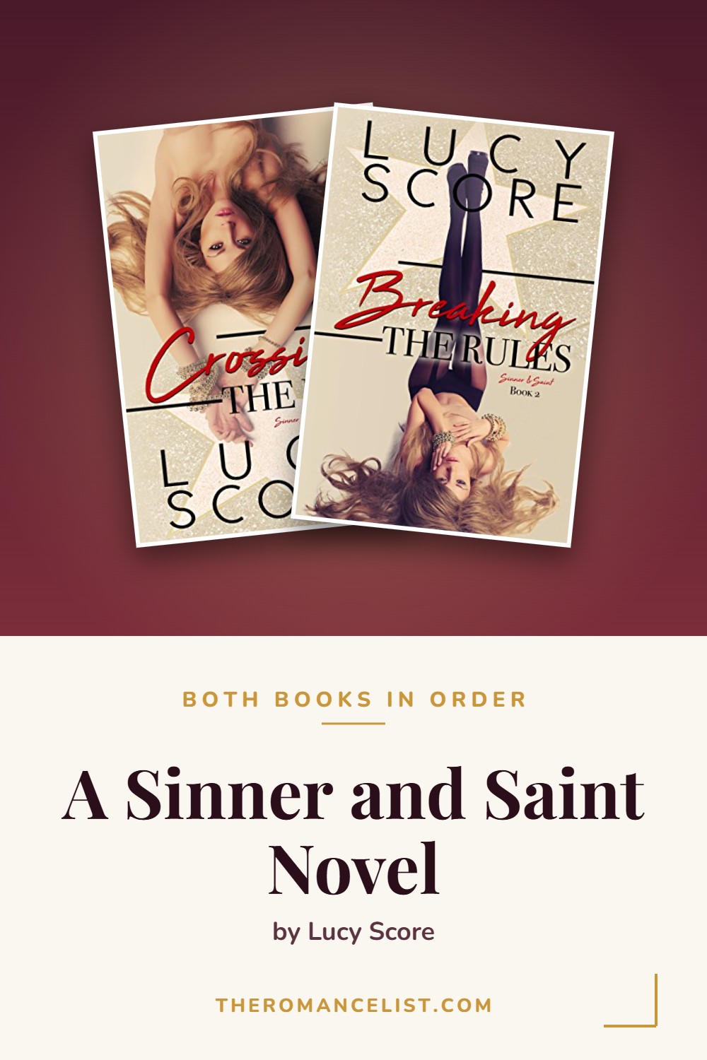 A Sinner and Saint Novel by Lucy Score — books in order