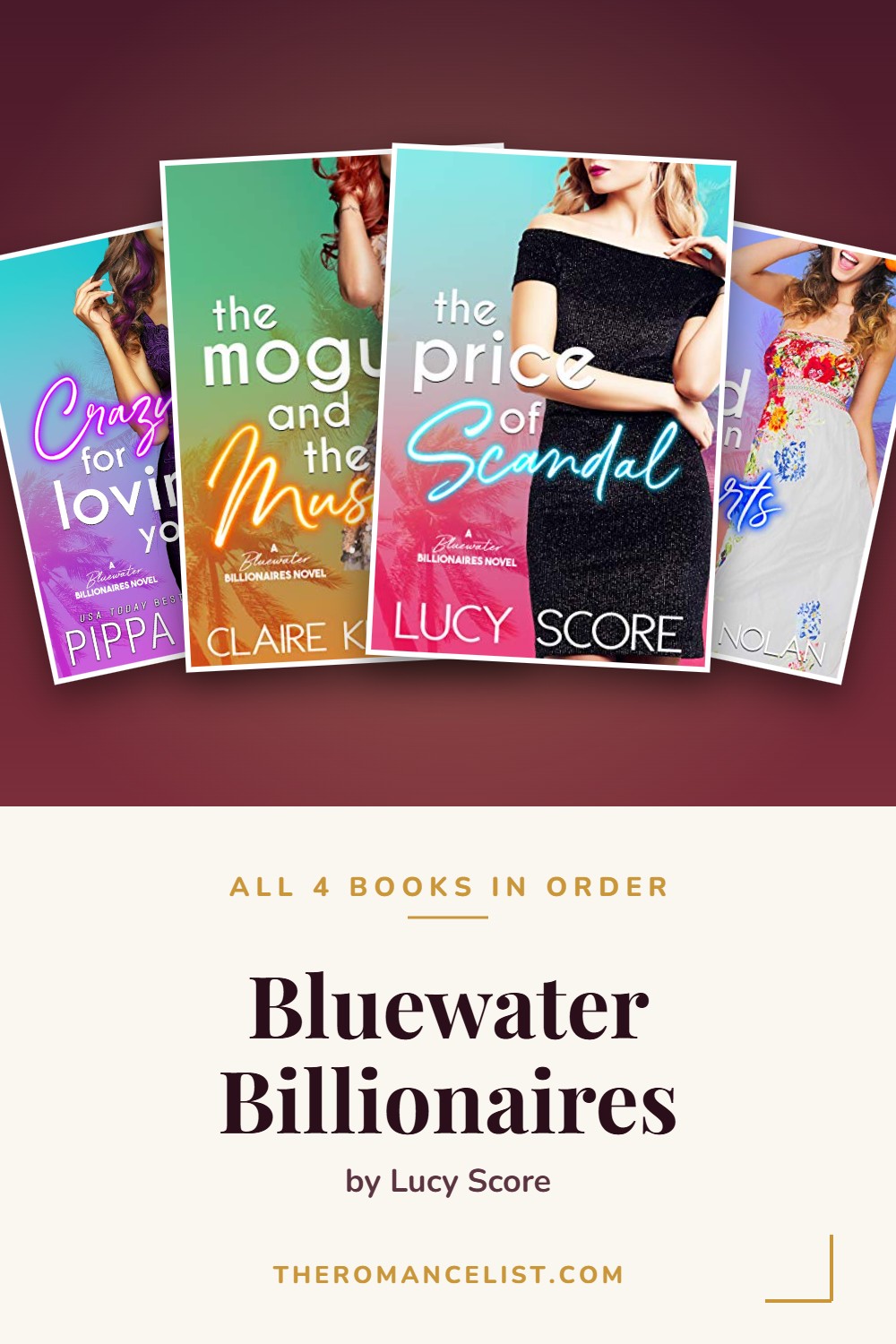 Bluewater Billionaires by Lucy Score — books in order
