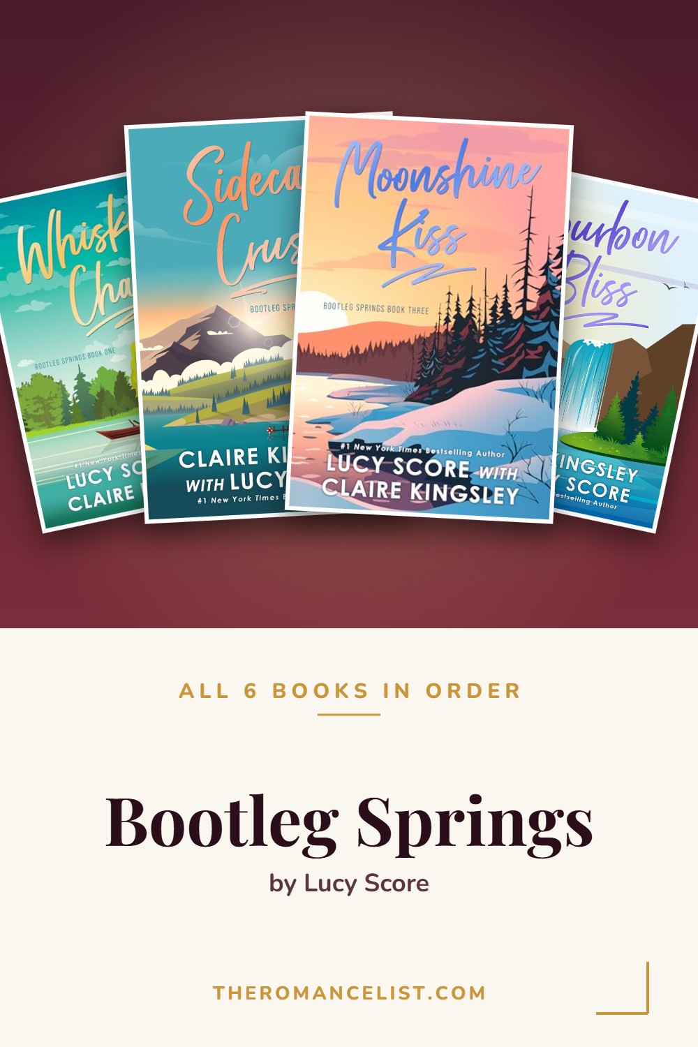 Bootleg Springs by Lucy Score — books in order