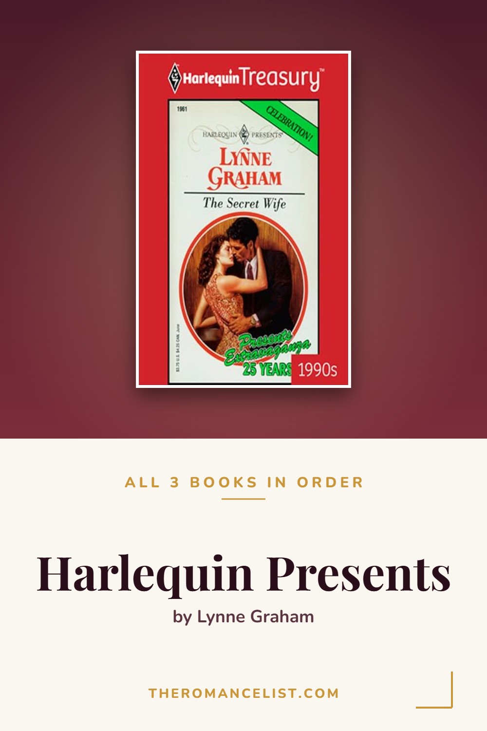 Harlequin Presents by Lynne Graham — books in order