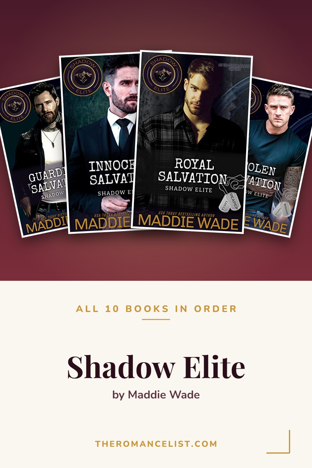 Shadow Elite by Maddie Wade — books in order