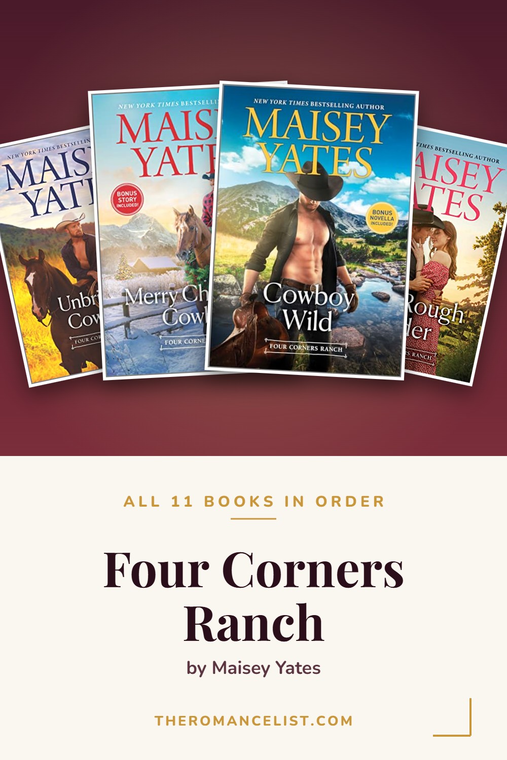 Four Corners Ranch by Maisey Yates — books in order