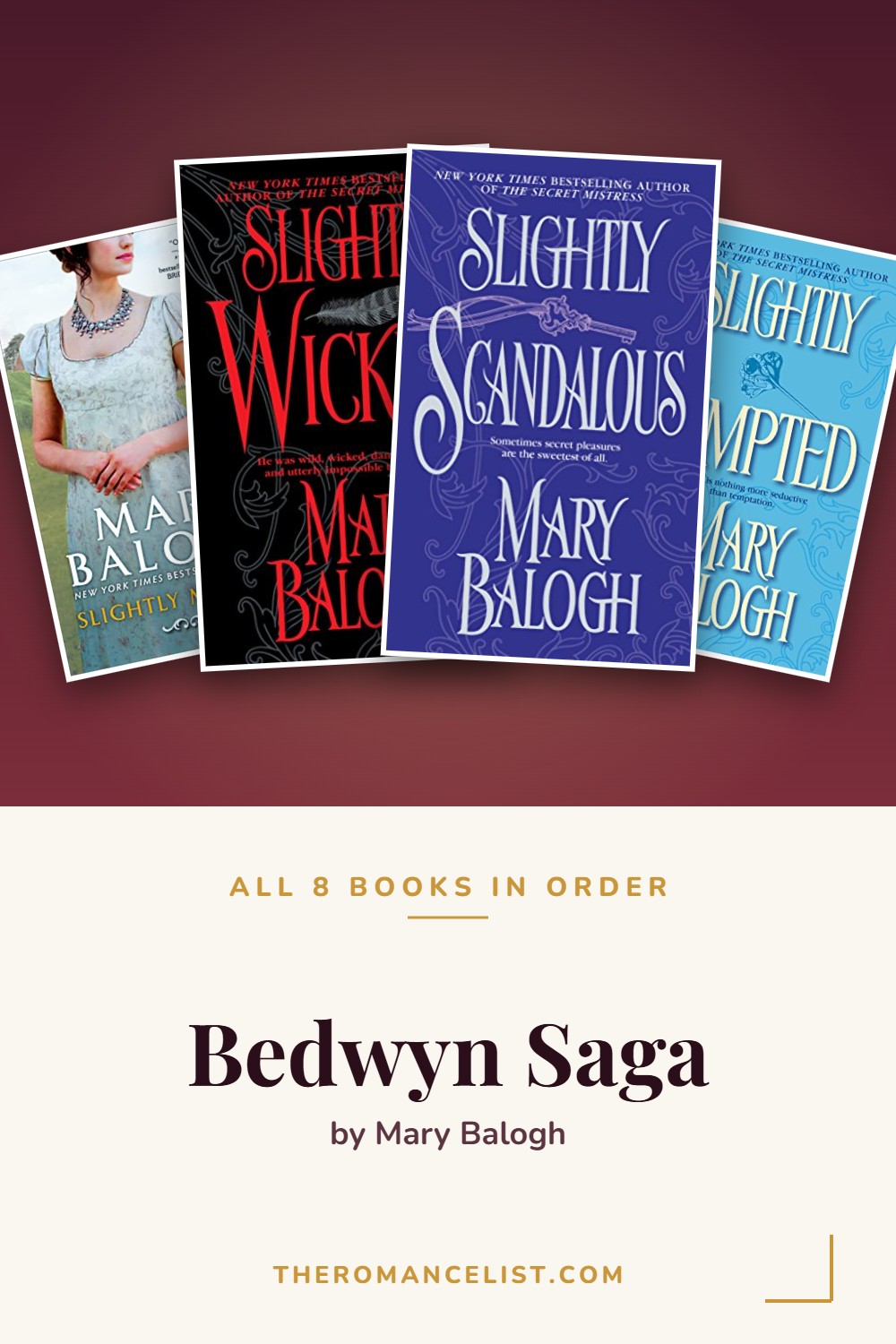 Bedwyn Saga by Mary Balogh — books in order