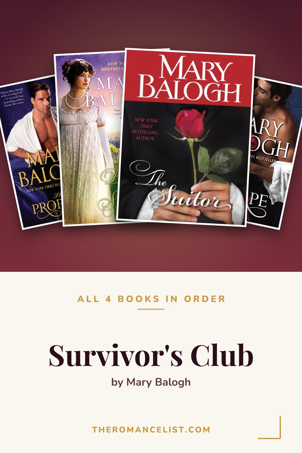 Survivor's Club by Mary Balogh — books in order