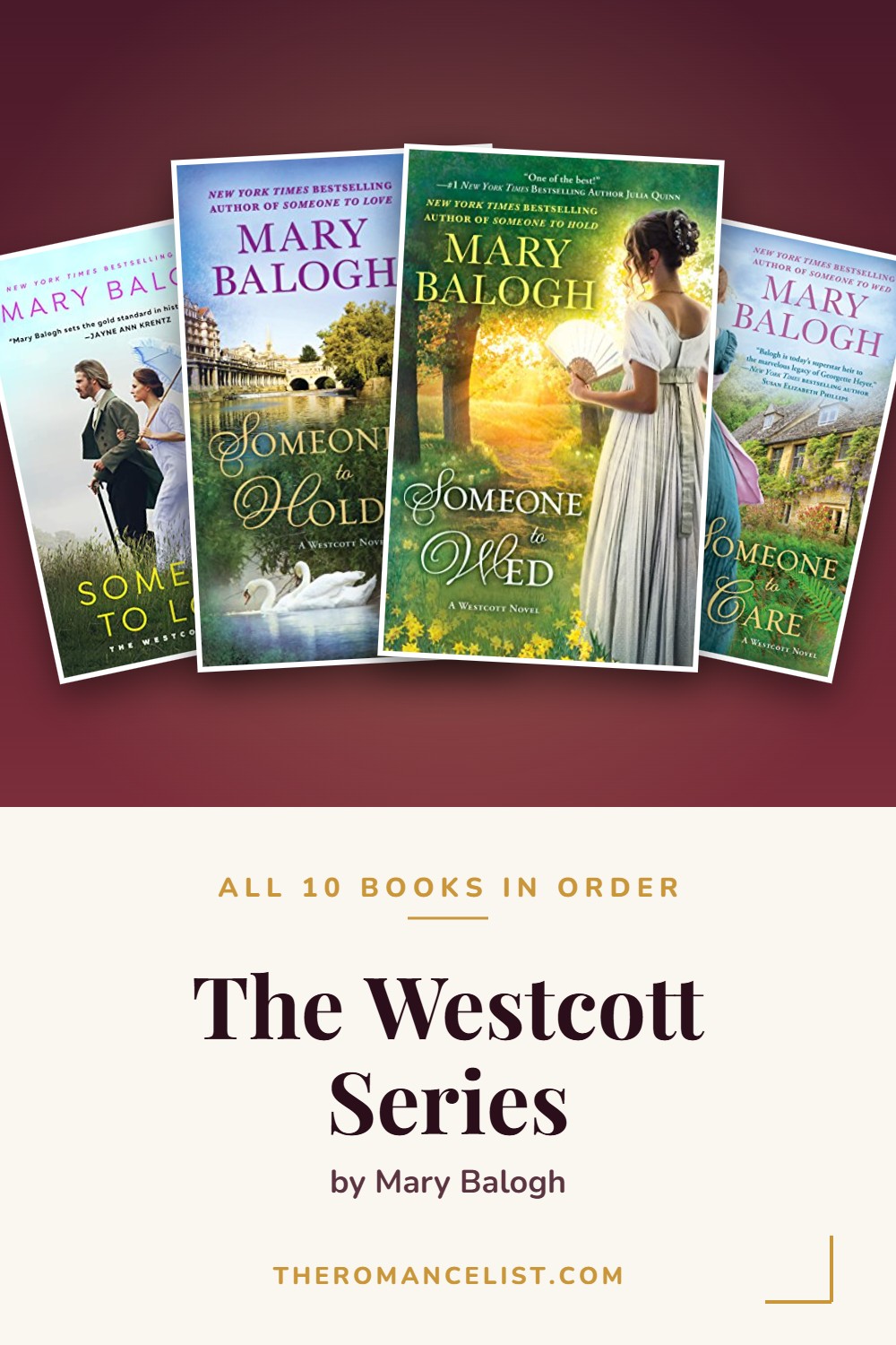 The Westcott Series by Mary Balogh — books in order