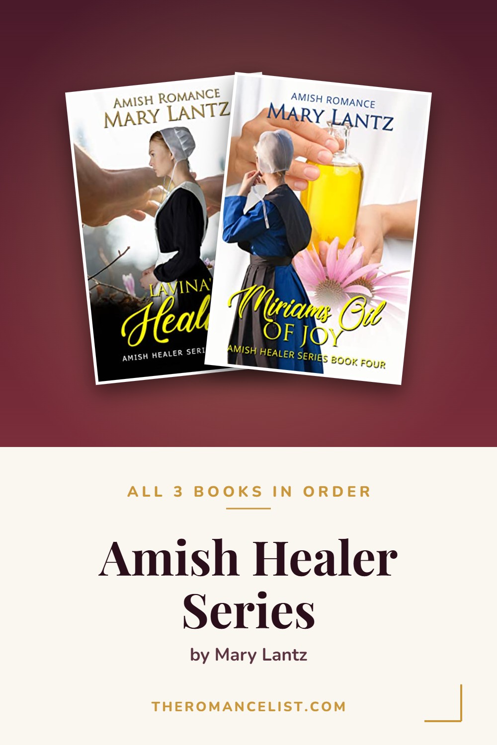 Amish Healer Series by Mary Lantz — books in order