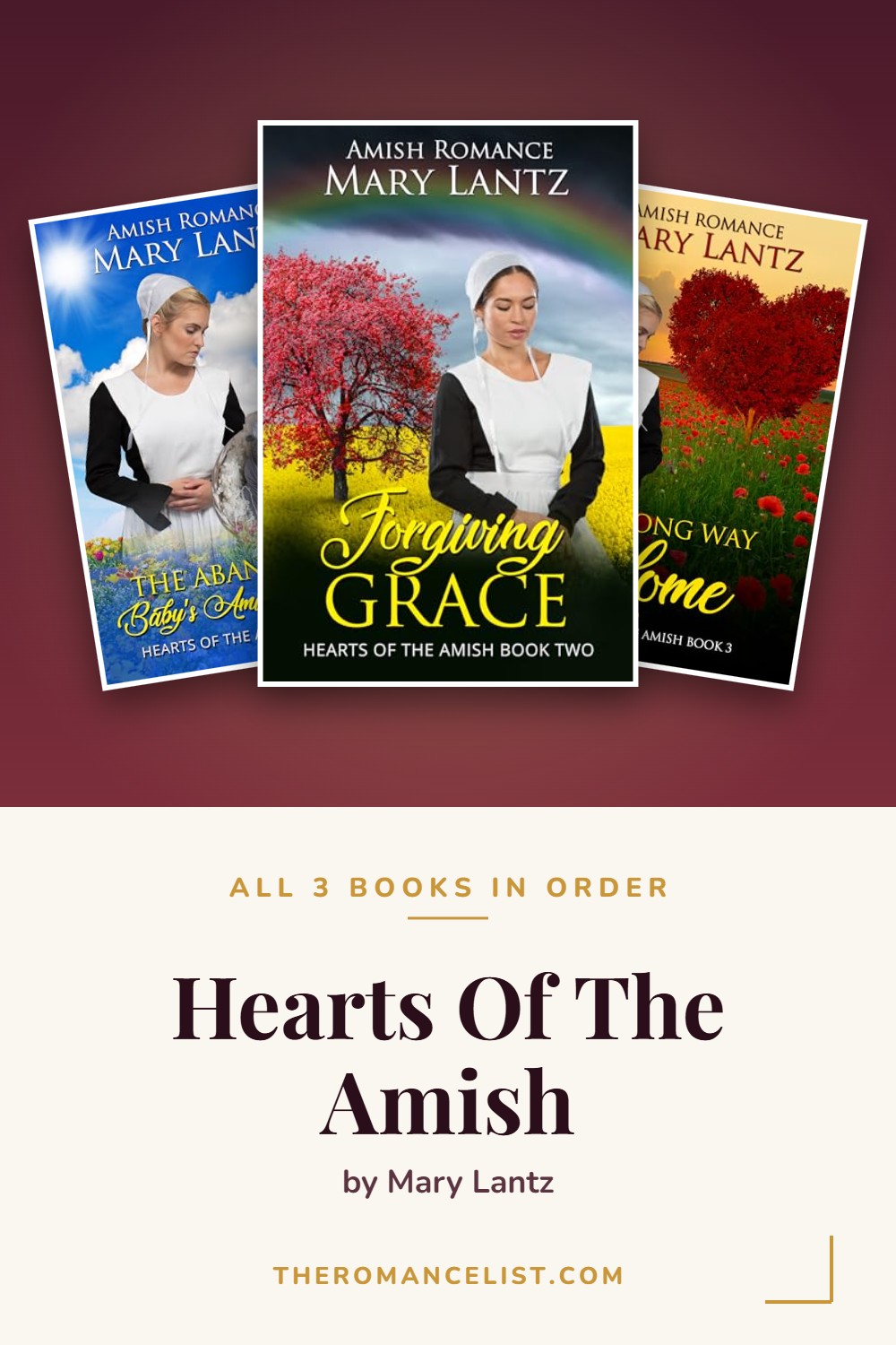 Hearts Of The Amish by Mary Lantz — books in order