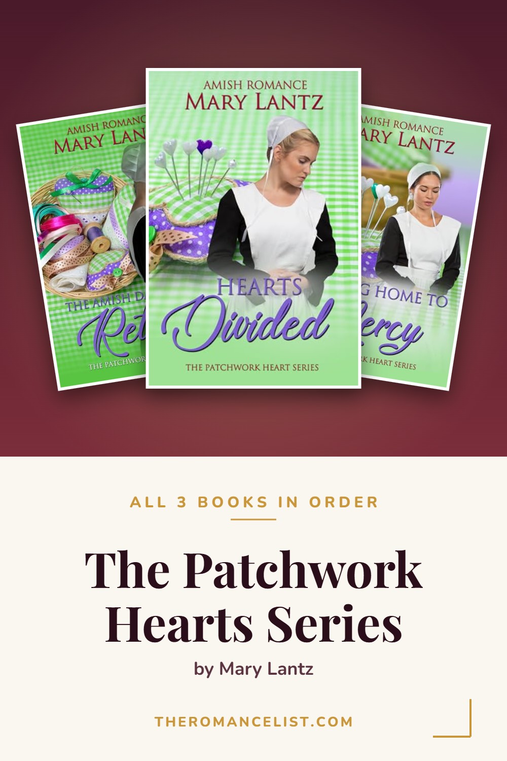 The Patchwork Hearts Series by Mary Lantz — books in order