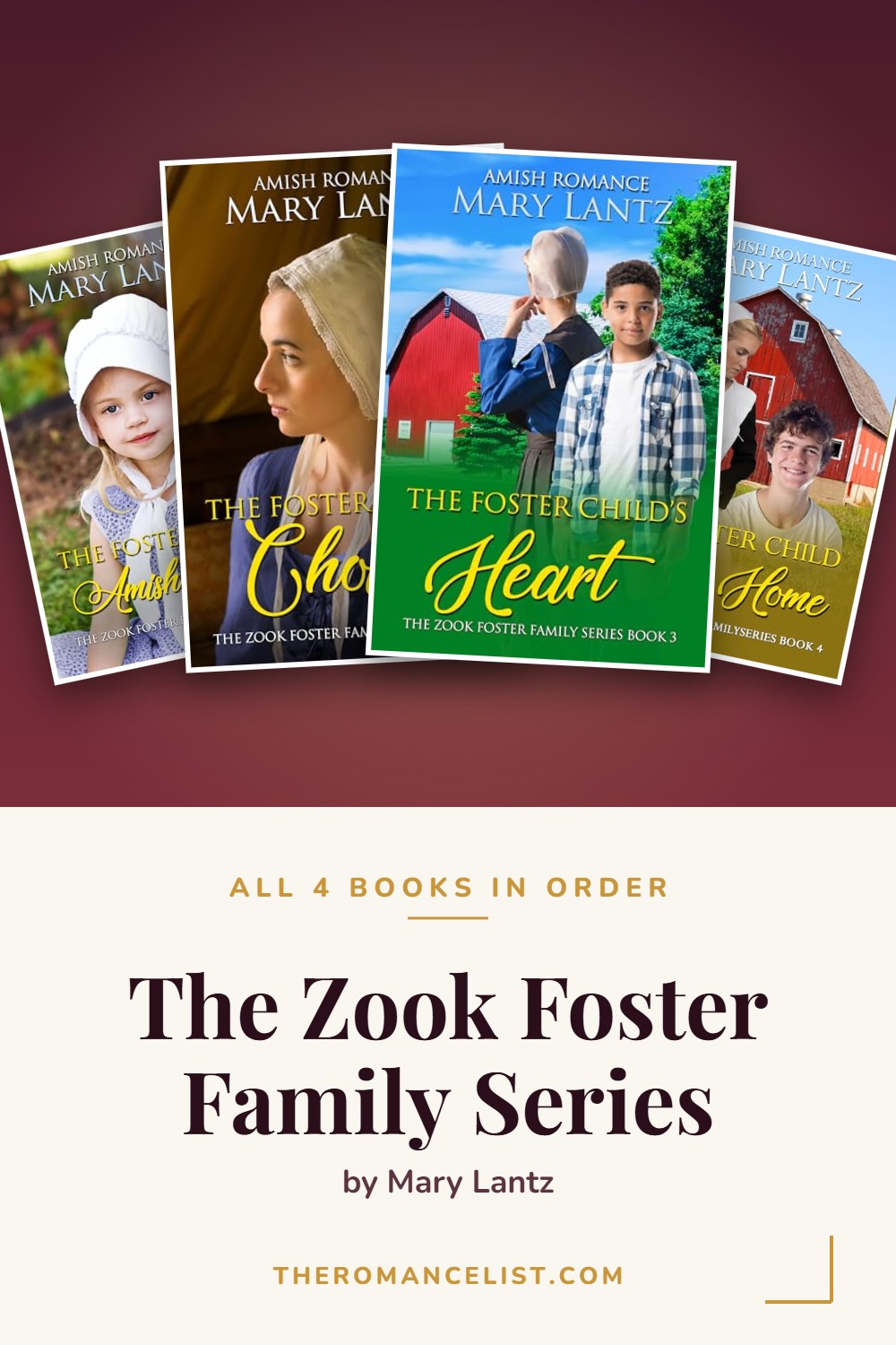 The Zook Foster Family Series by Mary Lantz — books in order