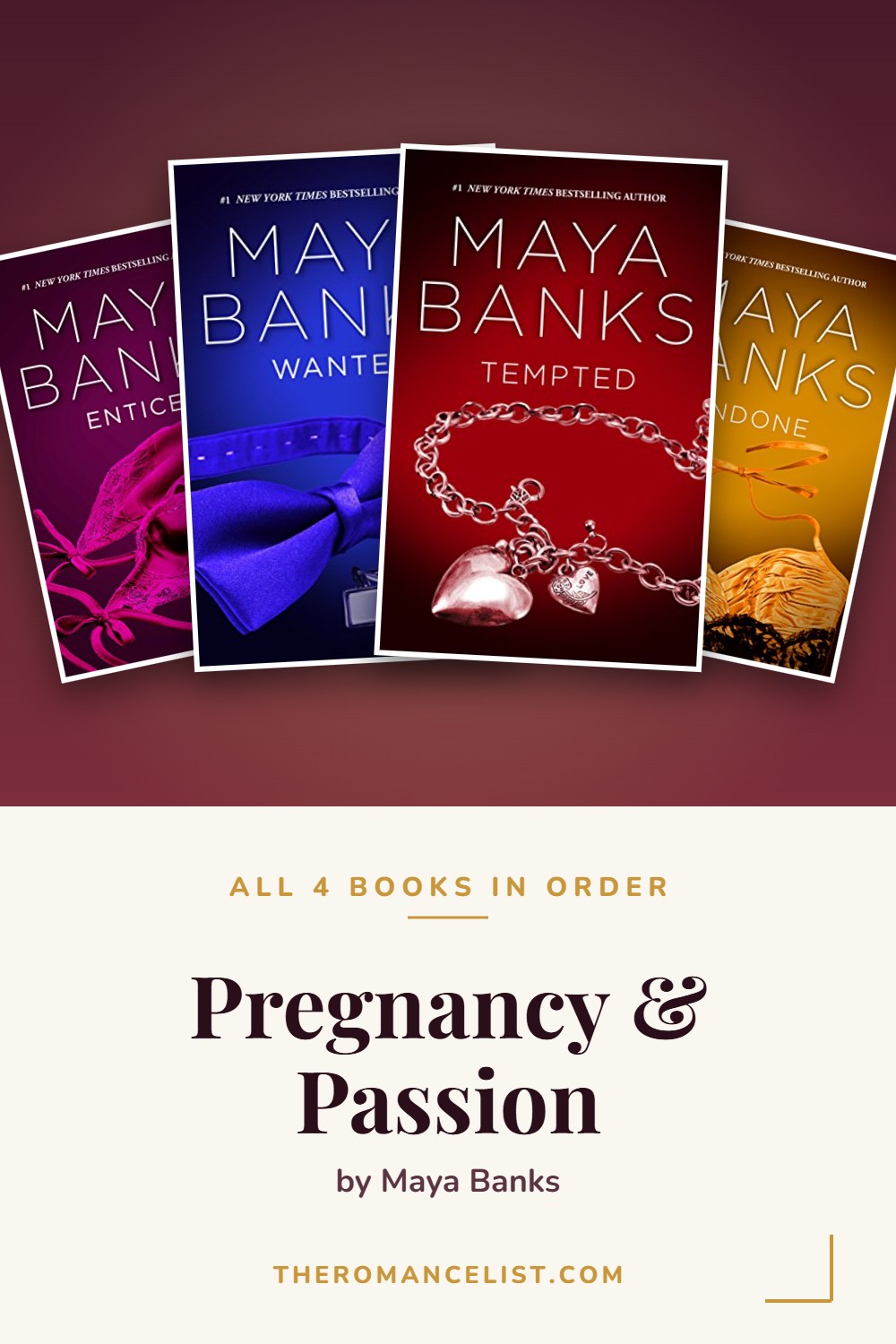 Pregnancy & Passion by Maya Banks — books in order