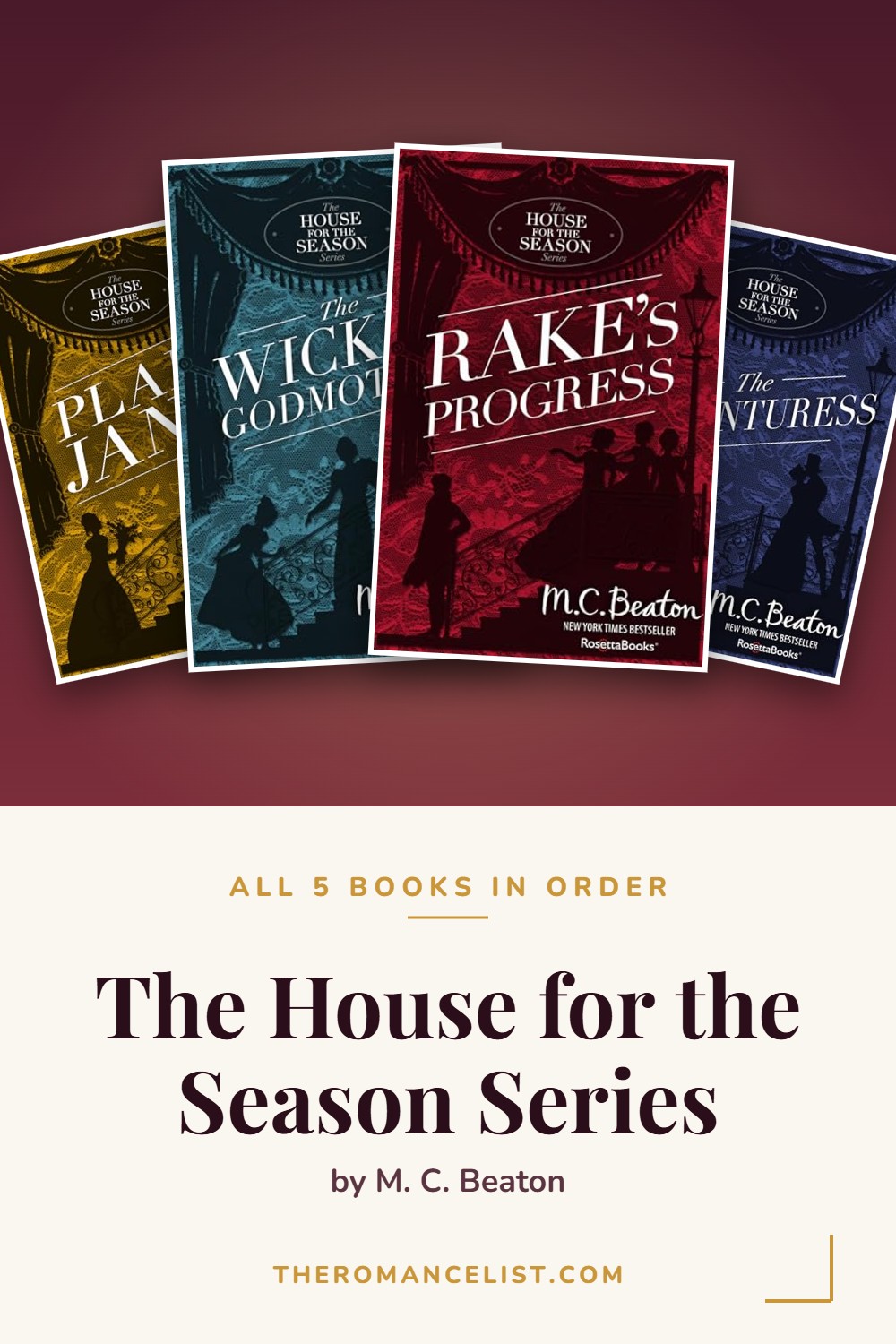 The House for the Season Series by M. C. Beaton — books in order