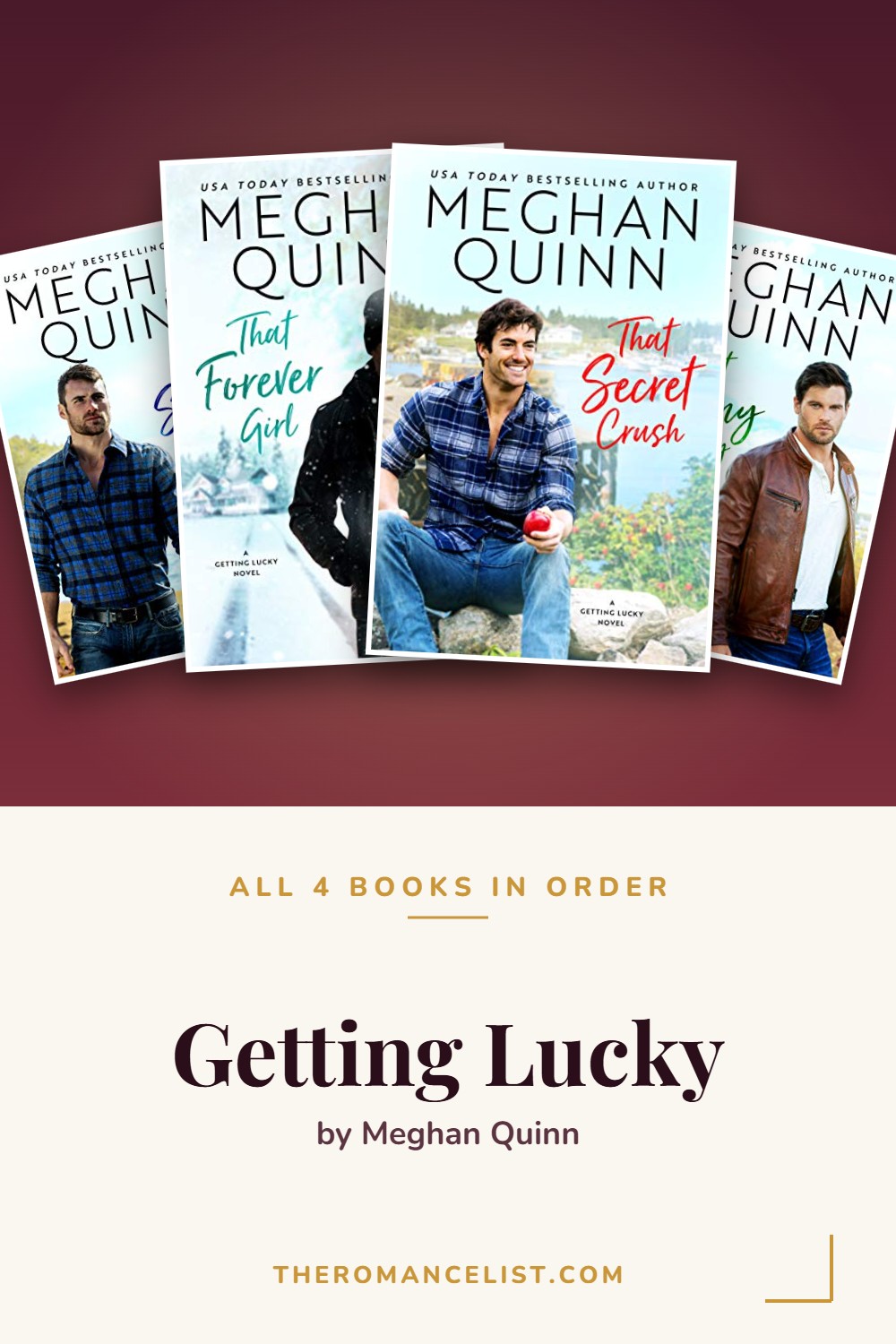 Getting Lucky by Meghan Quinn — books in order