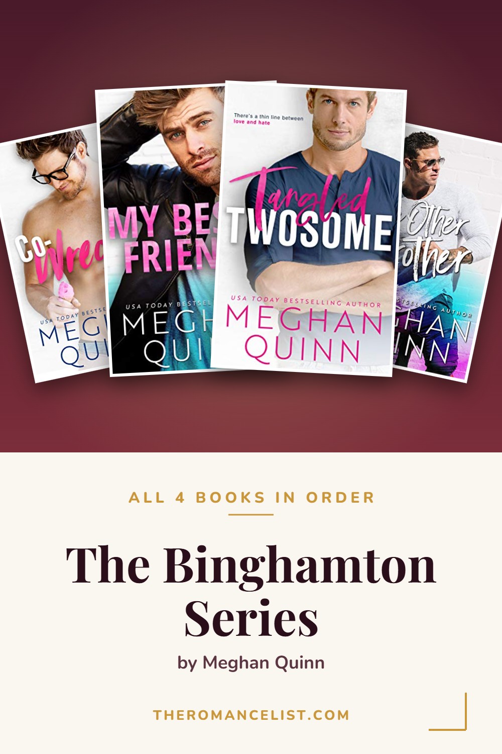 The Binghamton Series by Meghan Quinn — books in order