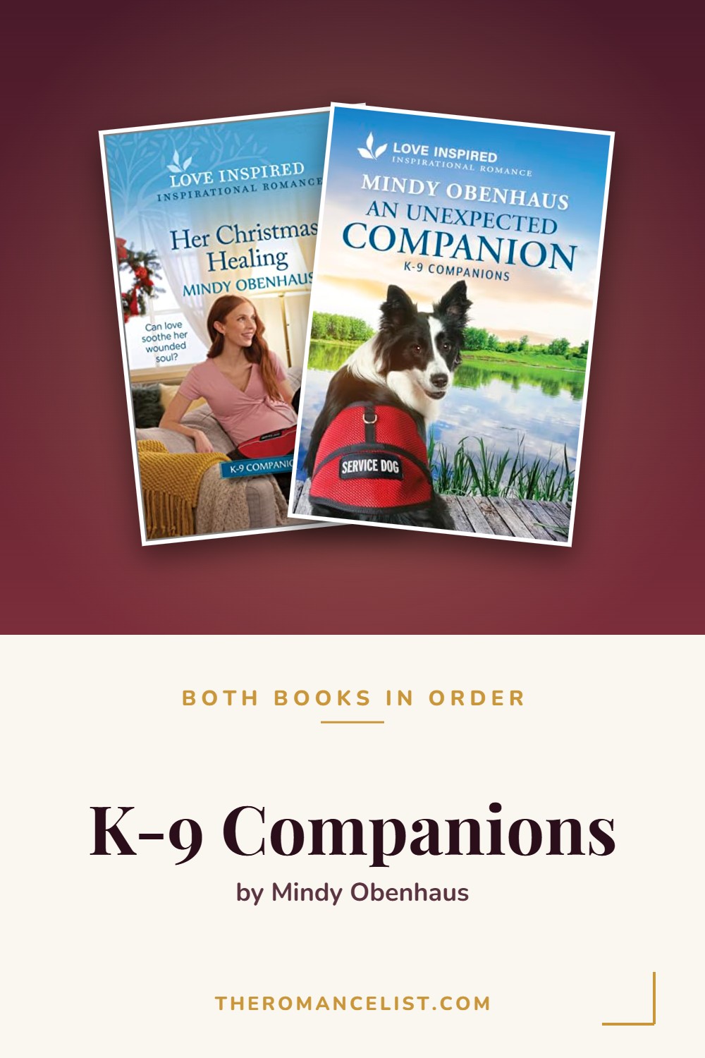 K-9 Companions by Mindy Obenhaus — books in order