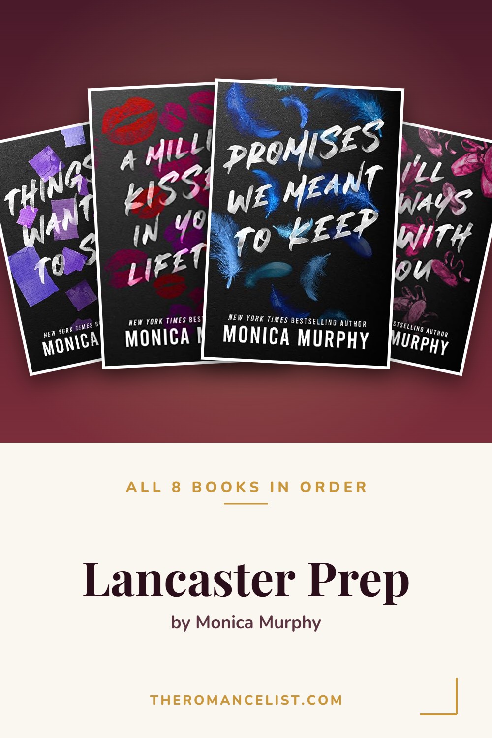 Lancaster Prep by Monica Murphy — books in order