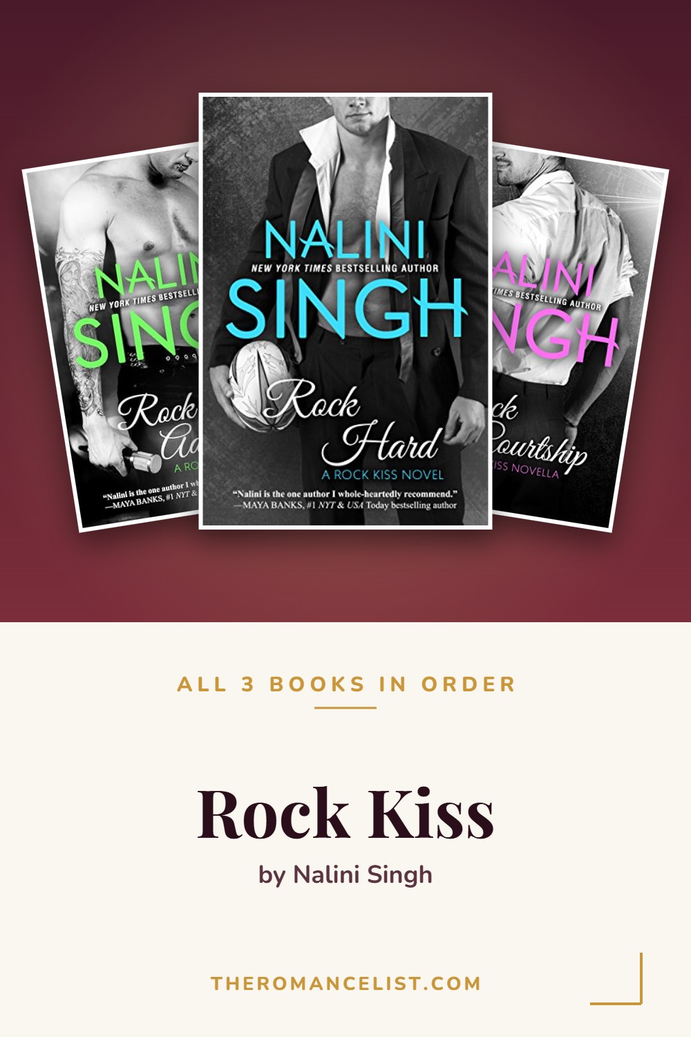 Rock Kiss by Nalini Singh — books in order
