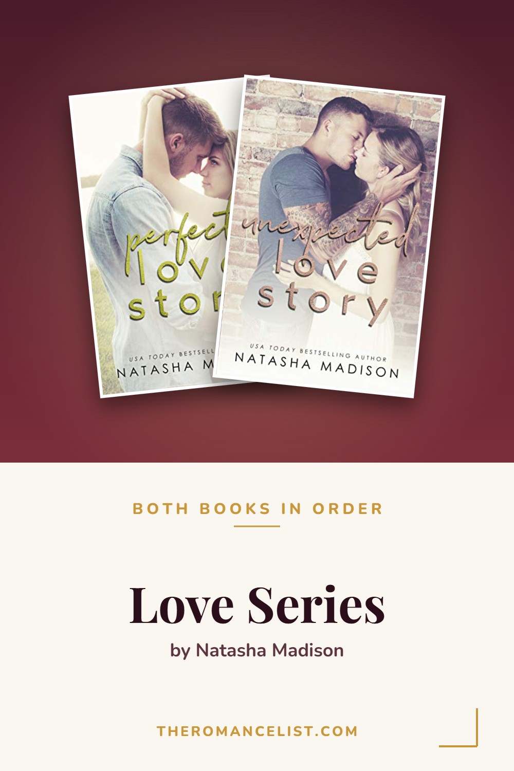 Love Series by Natasha Madison — books in order