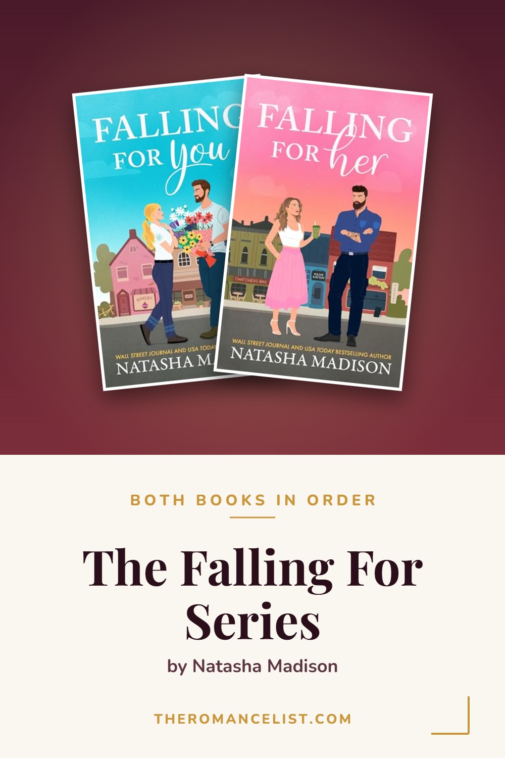 The Falling For Series by Natasha Madison — books in order