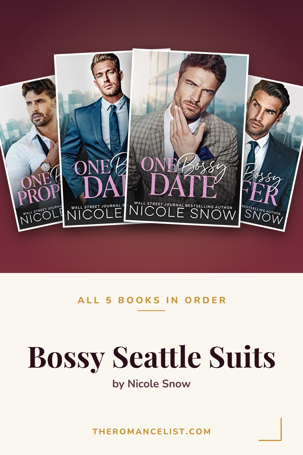 Bossy Seattle Suits by Nicole Snow — books in order