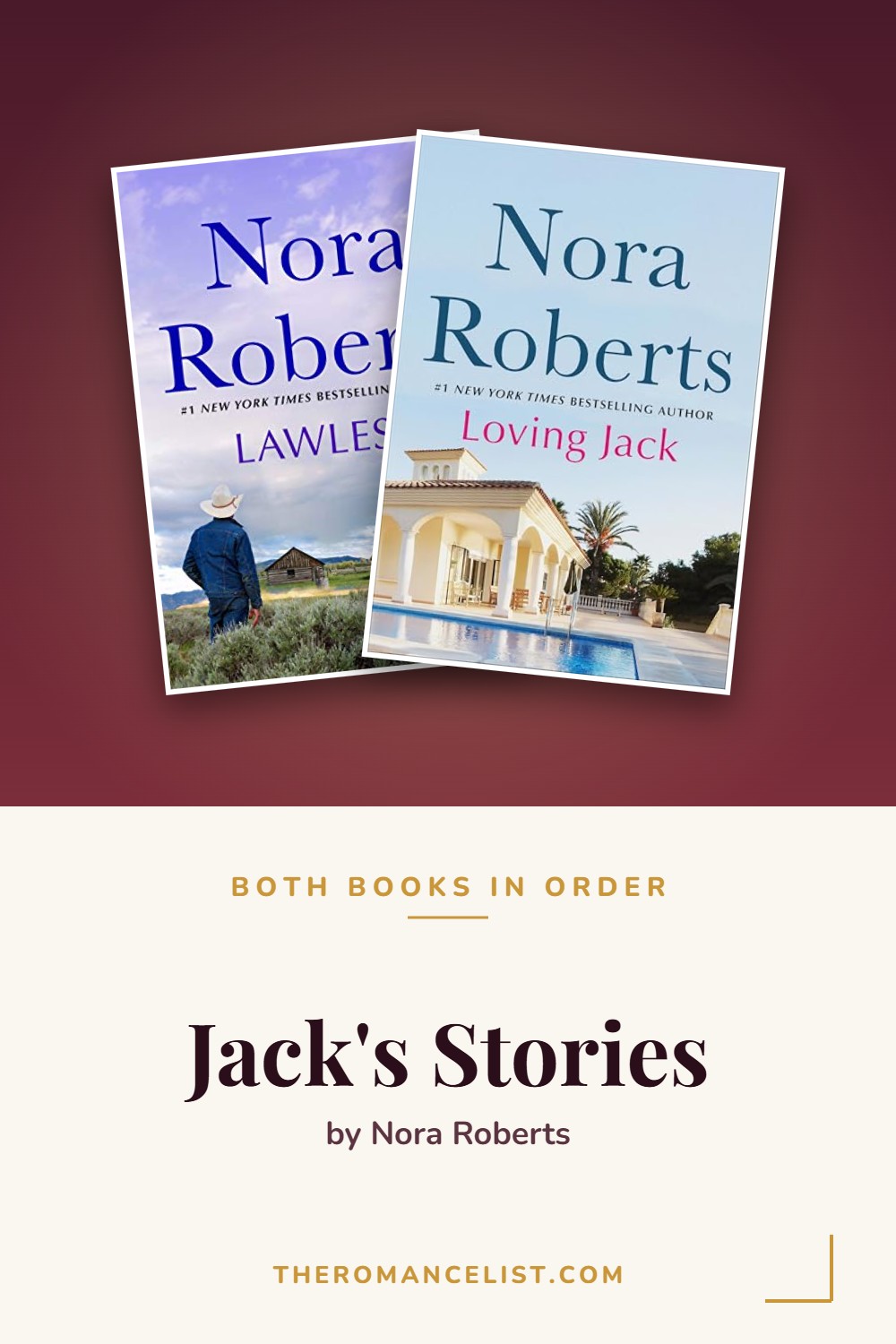 Jack's Stories by Nora Roberts — books in order