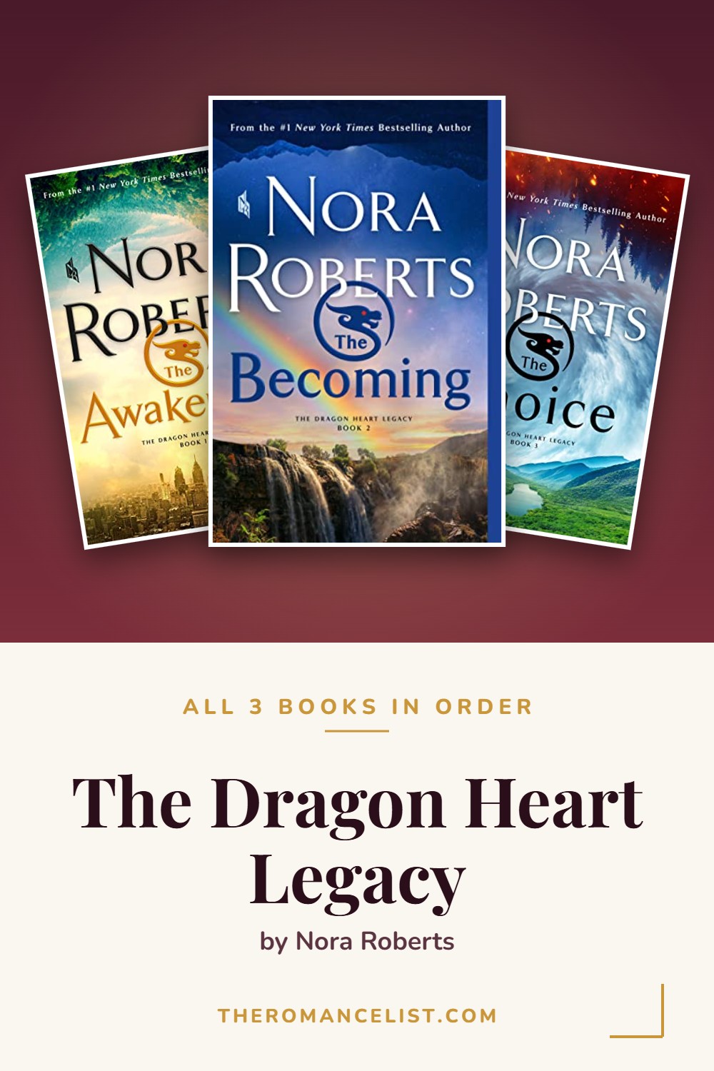 The Dragon Heart Legacy by Nora Roberts — books in order