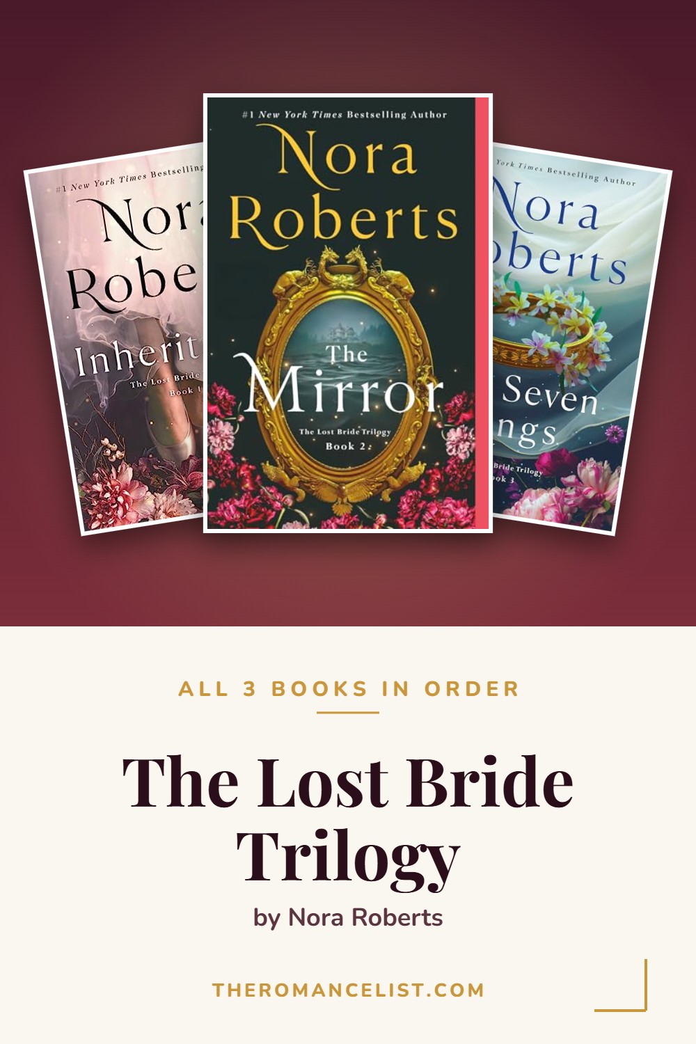 The Lost Bride Trilogy by Nora Roberts — books in order