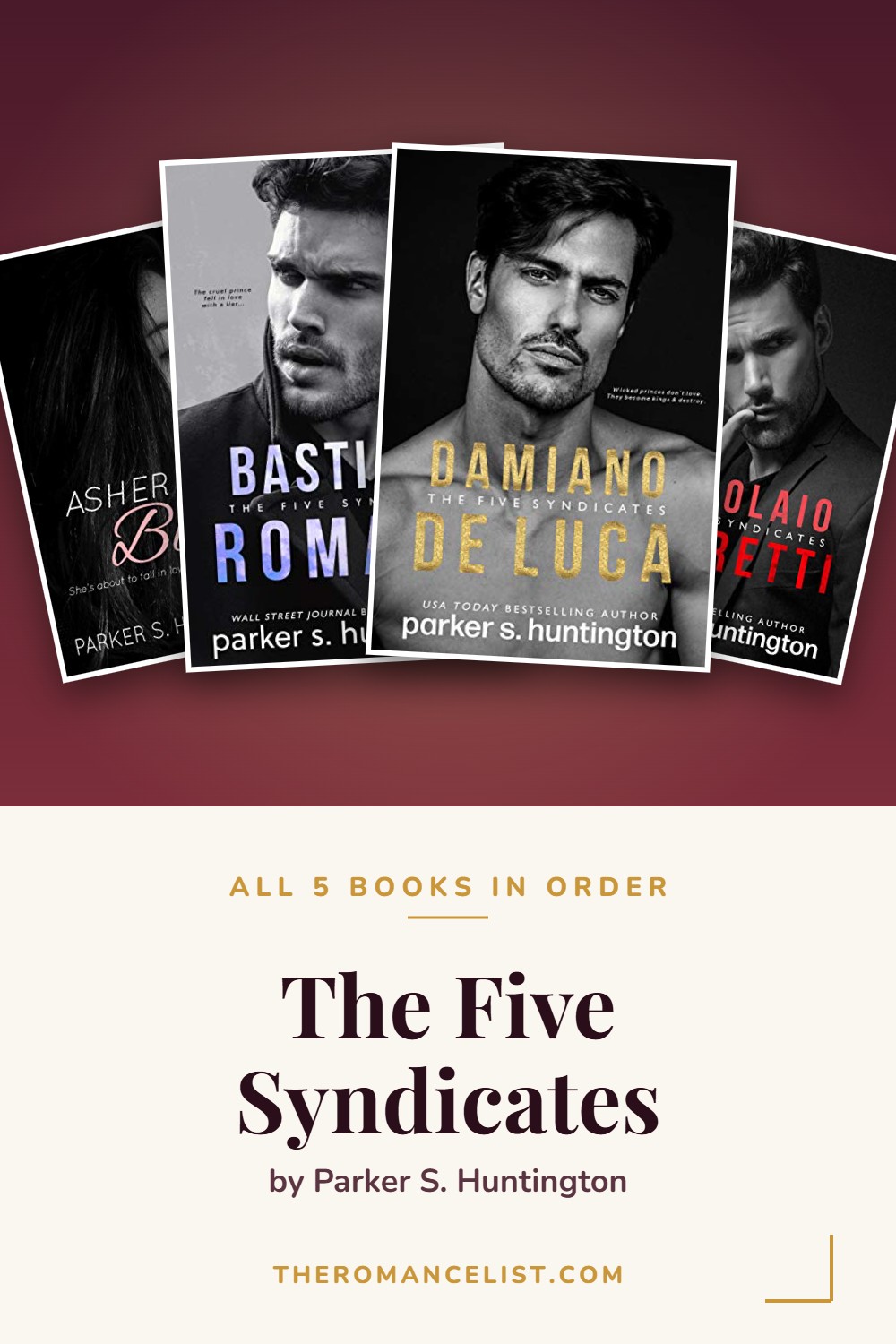 The Five Syndicates by Parker S. Huntington — books in order