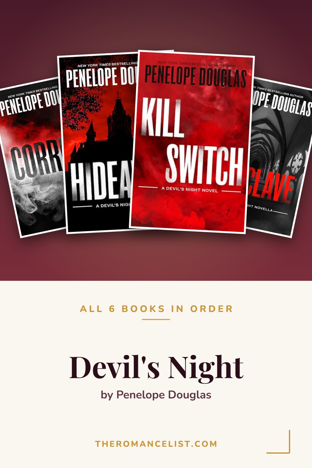 Devil's Night by Penelope Douglas — books in order