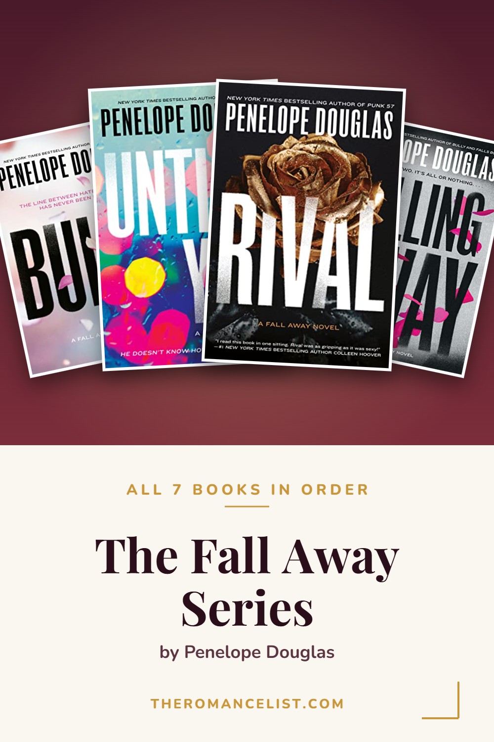 The Fall Away Series by Penelope Douglas — books in order
