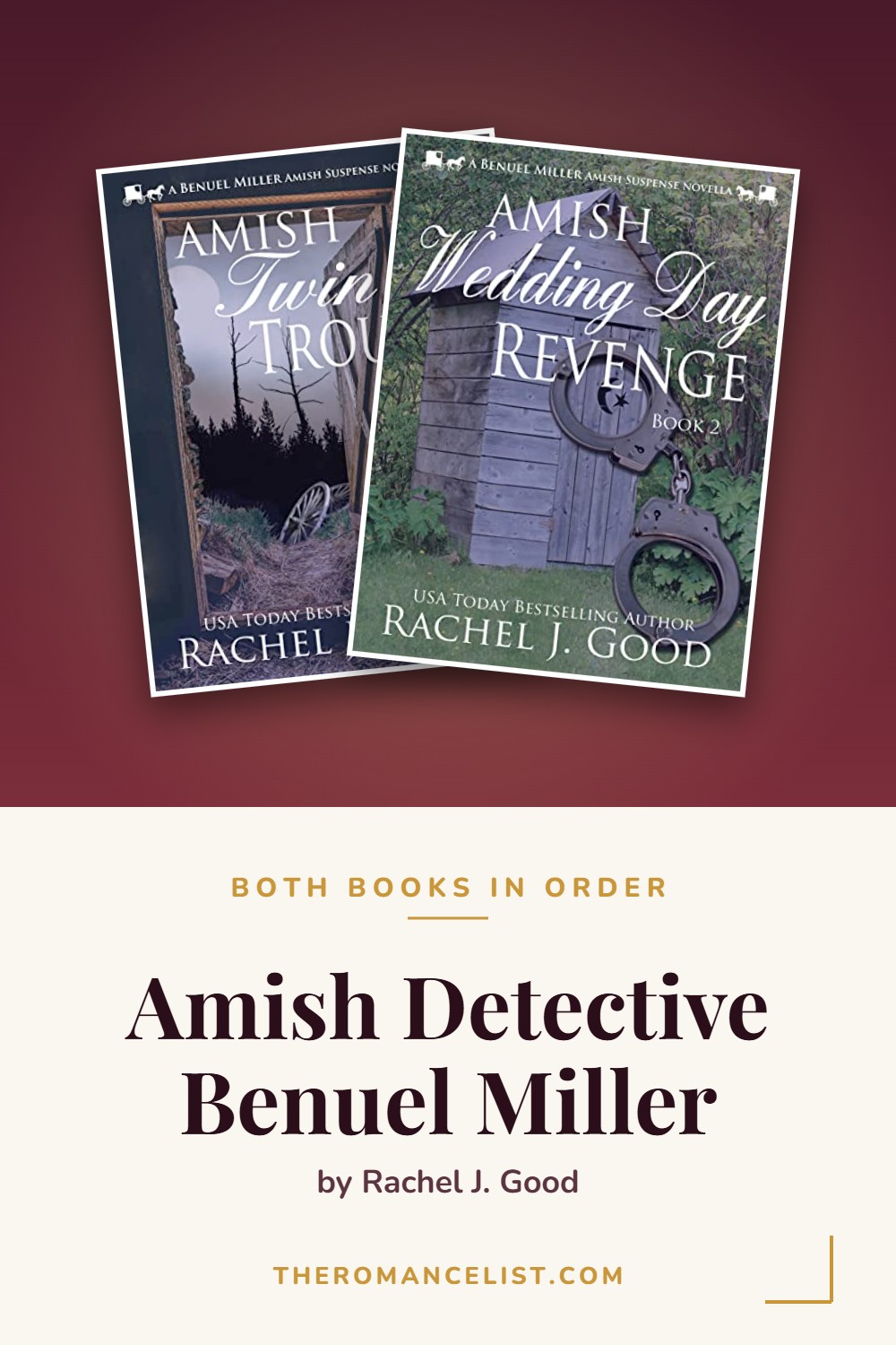 Amish Detective Benuel Miller by Rachel J. Good — books in order